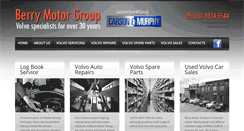 Desktop Screenshot of berrymotorgroup.com.au